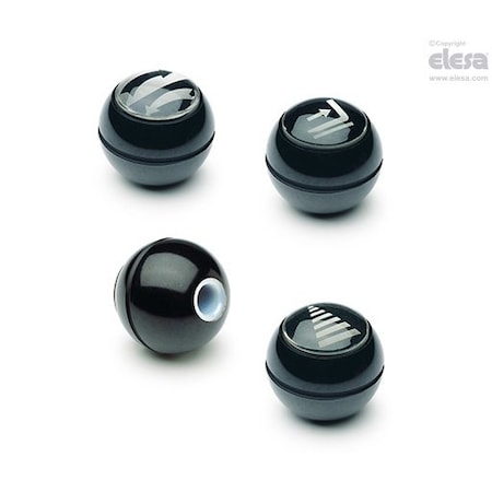 ELESA Spherical knobs, SH.35 N-8 SH.N